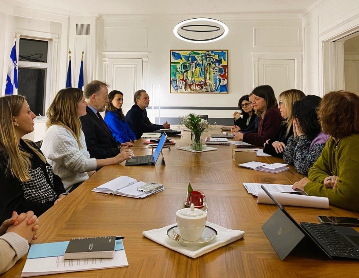 Mission economique québec Corse J1 - photo réunion