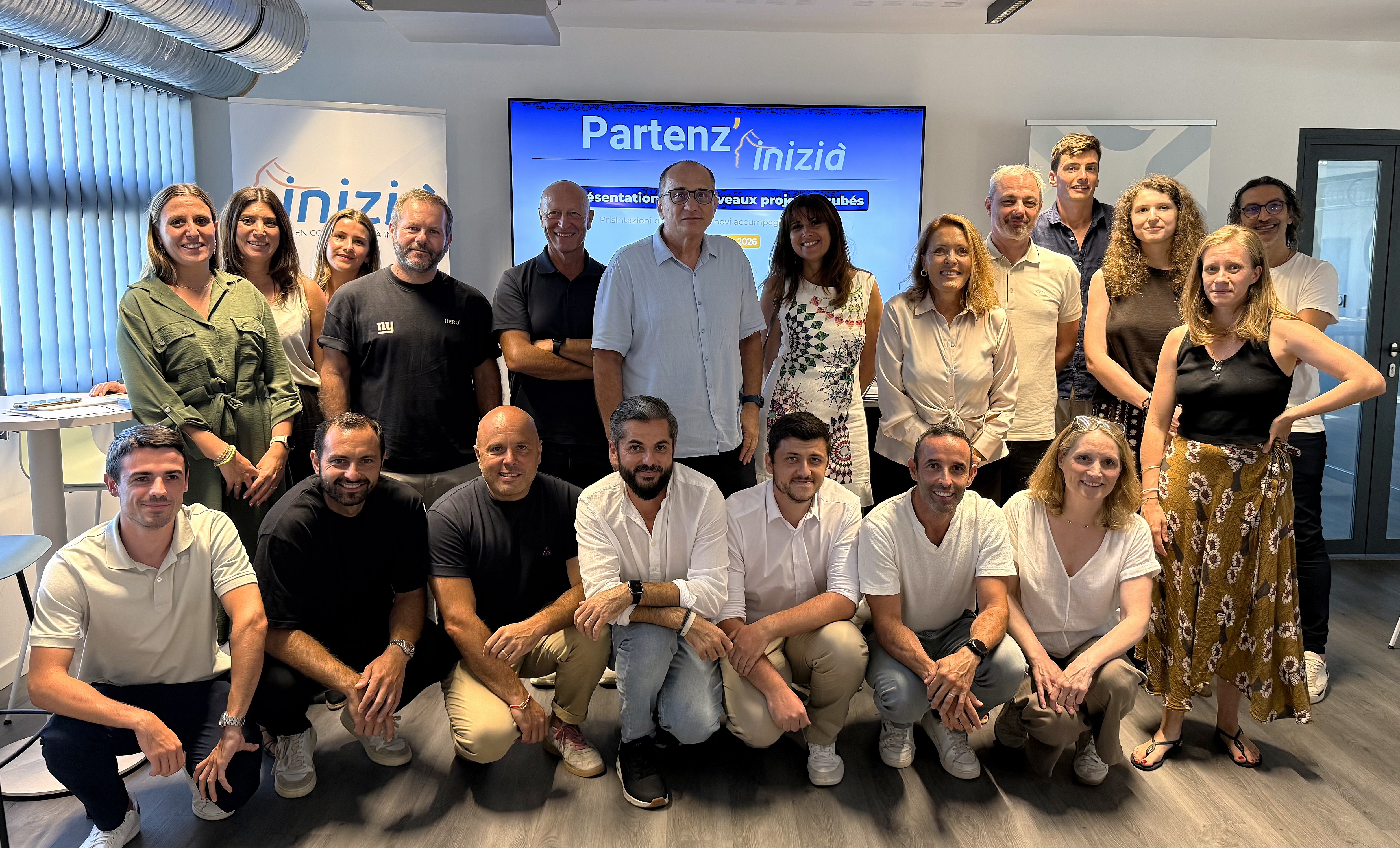 Photo de groupe PARTENZ'INIZIÀ