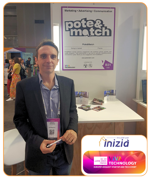 Viva Tech 2025 - Pote&Match - Baptiste Colombani stand