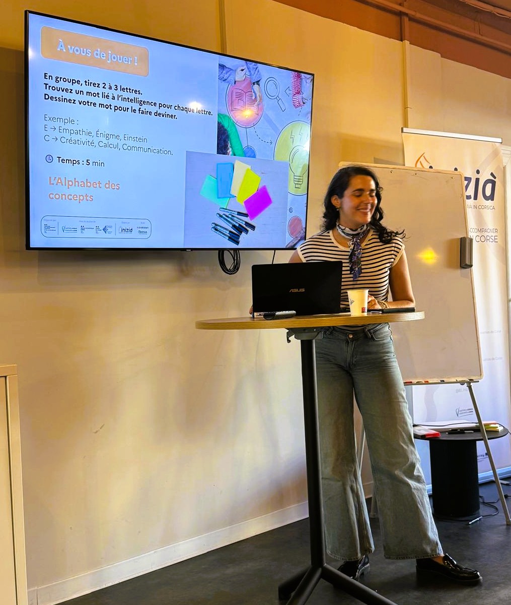 Atelier intelligence design - Fête de la Science INIZIÀ - Ajaccio