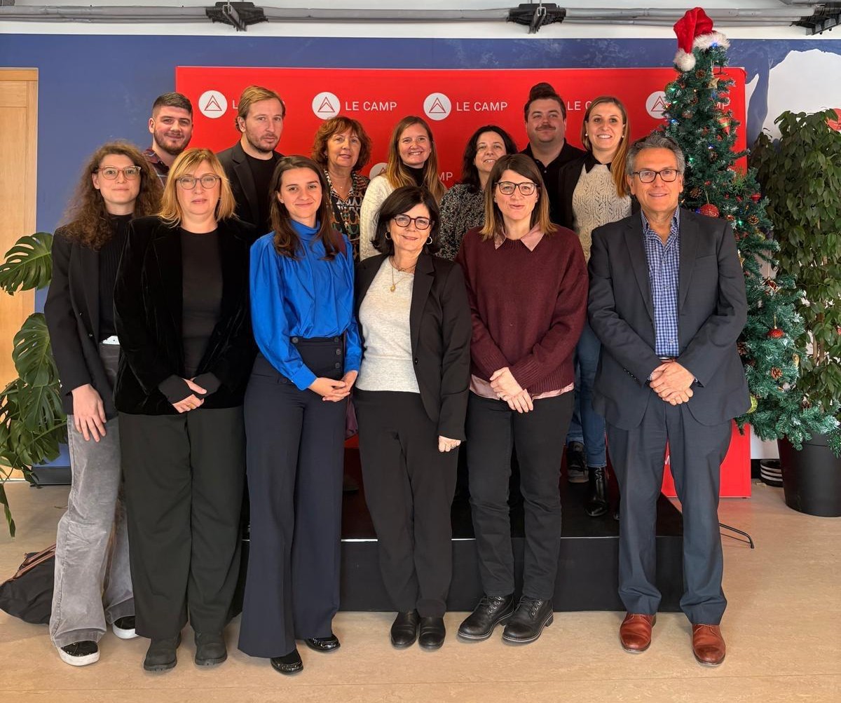 Mission economique Québec-Santé, Medtech & Silver Ecnonomie - consortium corse photo de groupe incubateur Le Camp