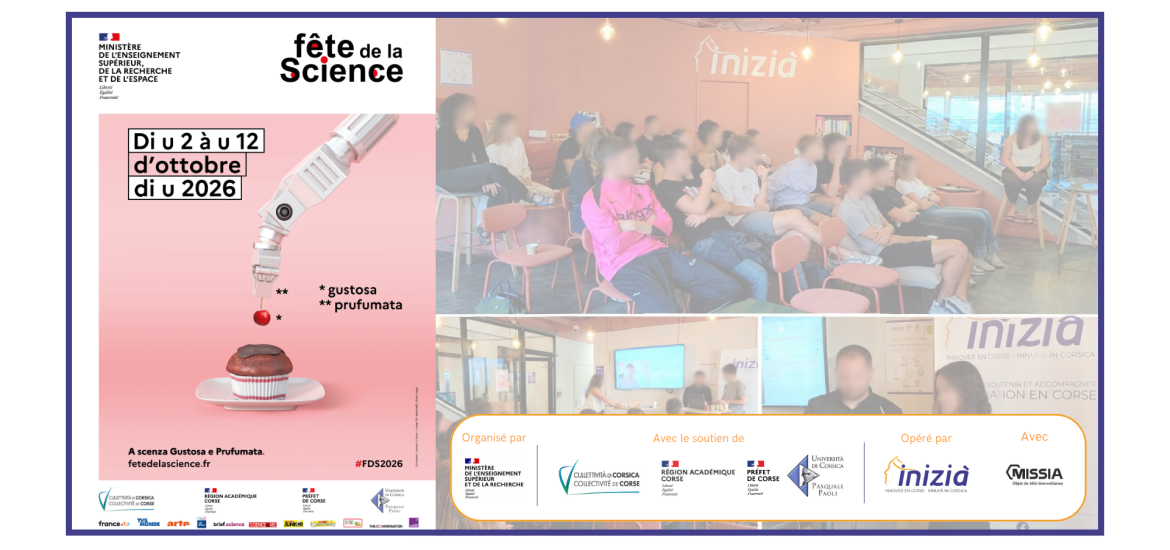 Article Fête de la science 2026 INIZIÀ