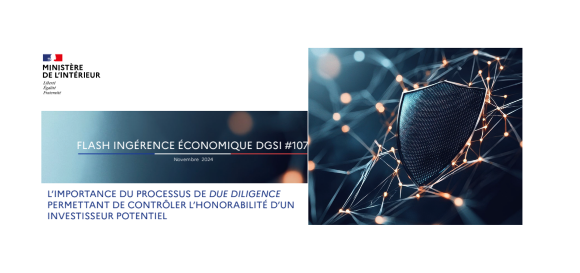 Flash ingérence économique - DGSI 107