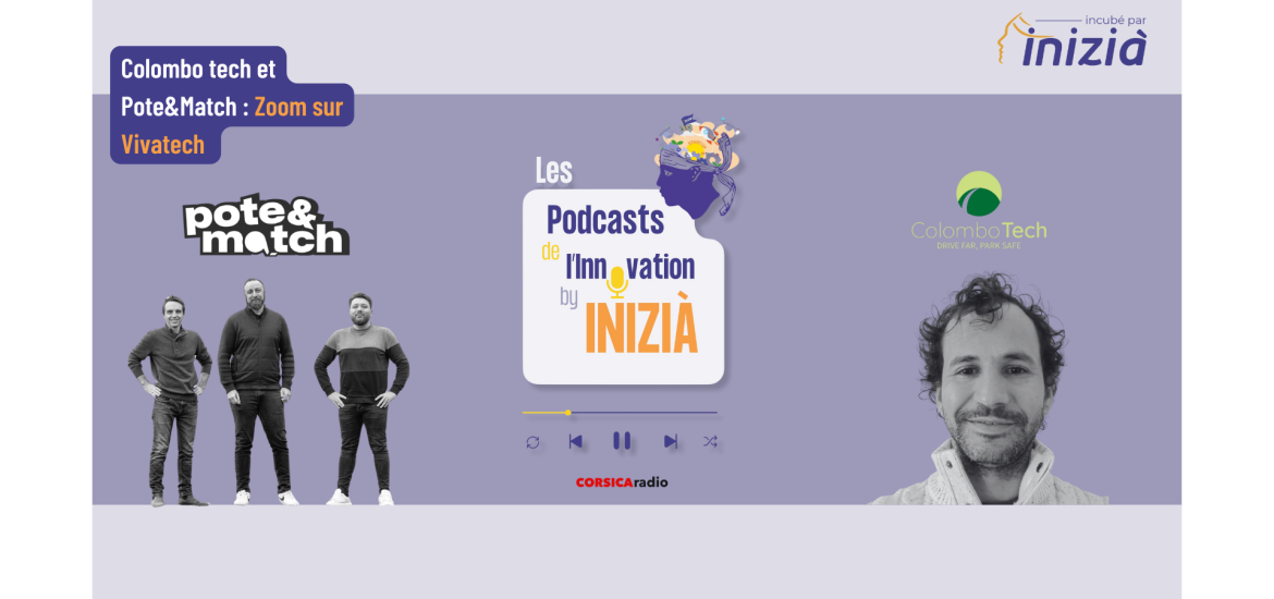 Podcast 5 de l'innovation by INIZIA - Colombo tech et Pote&match