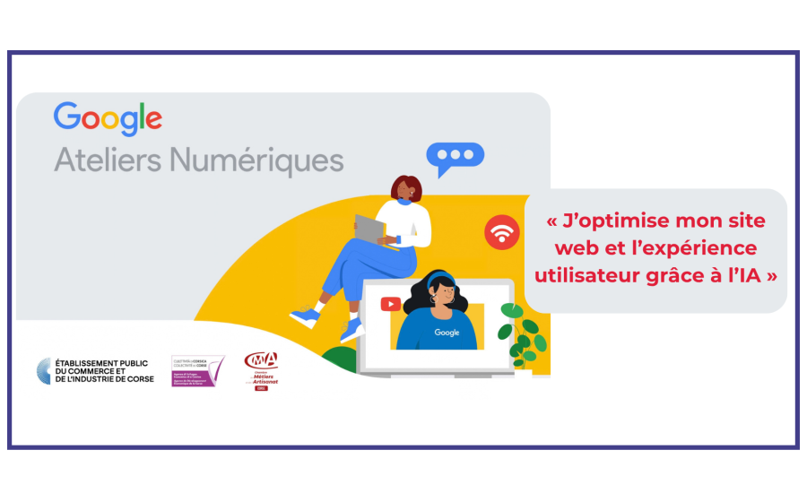 « J’optimise mon site web et l’expérience utilisateur grâce à l’IA » - article relai epci CORSE - INIZIÀ