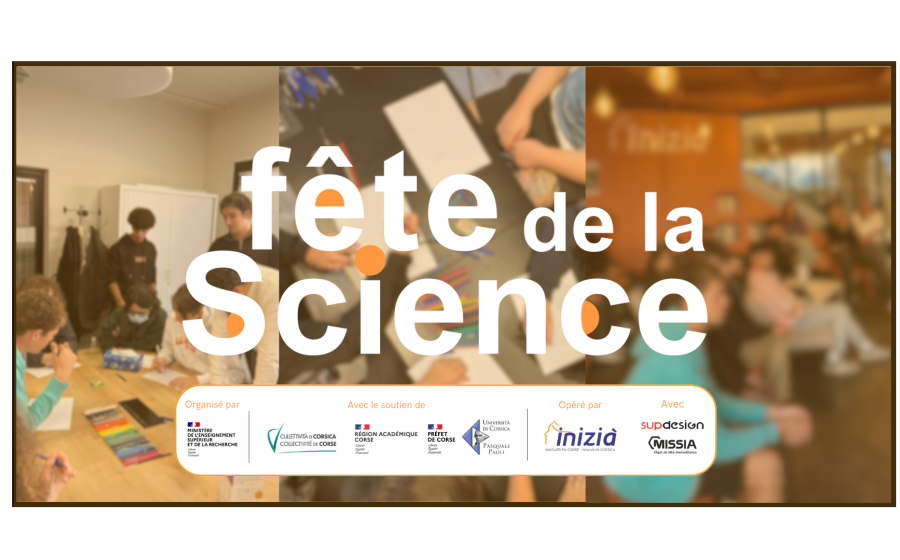 Couverture article Fête de la Science 2025 Corse INIZIÀ