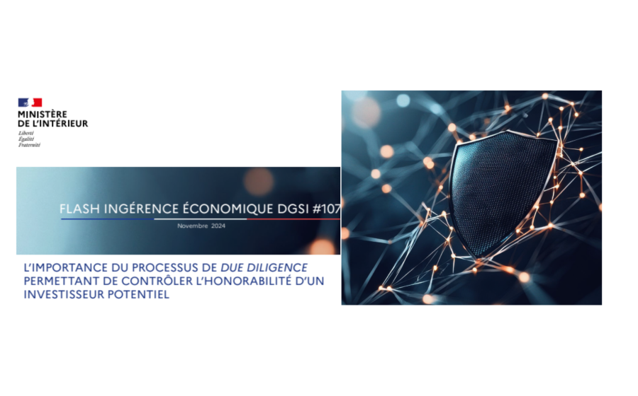 Flash ingérence économique - DGSI 107