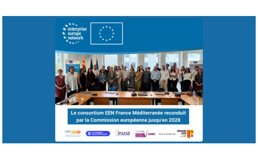 L’Europe renouvelle sa confiance à EEN France Méditerranée jusqu’en 2028