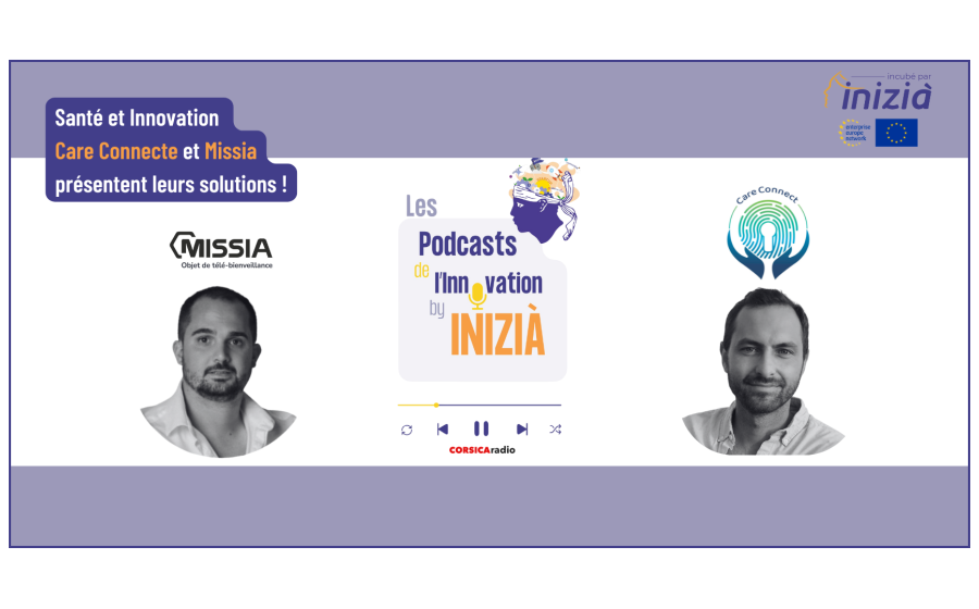 Podcast de l'innovation by INIZIÀ #6 - Care Connect & Missia - Santé