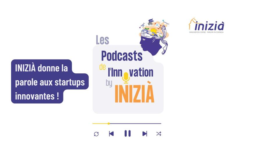 Logo - Les podcasts de l'innovation by INIZIÀ